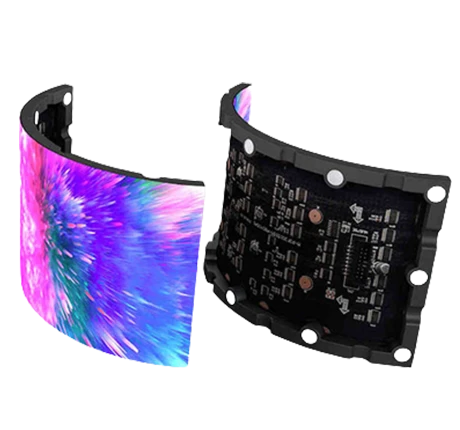 LED 유연 디스플레이 (일반적으로 LED 소프트 스크린이라고 함) - 초유연성 및 곡률 가능 LED 디스플레이